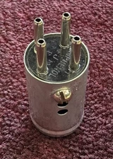 Amphenol 91MPM4L 4-Pin Mini Male Cable Plug Connector with Long Shell Barrel