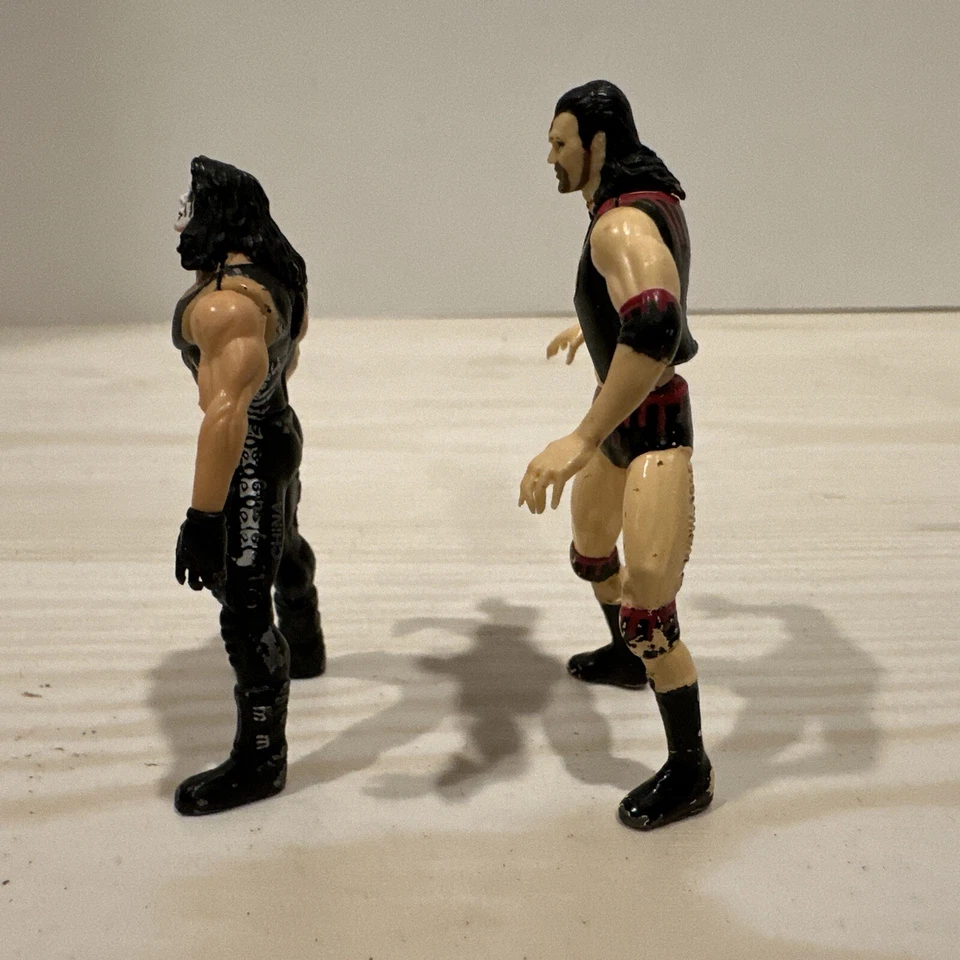 Vintage 1999 Toy Biz WCW Sting & Razor Ramon Lot Of 2 Steel Slammers Die-Cast - Image 4 of 4