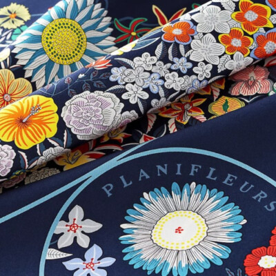 HED MAYNER ヘドメイナー　スカーフ　花柄　22AW y's エルメス HED MAYNER ヘドメイナー スカーフ 花柄 22AW y's エルメス