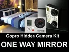 GOPRO 3 Security Camera Kit, Use Your GoPro Action Camera! One/Two Way Mirror