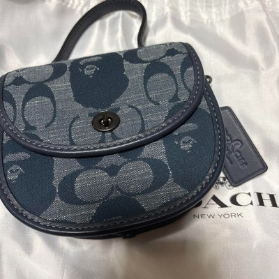 BAPE×COACH MINI TOP HANDLE SADDLE
