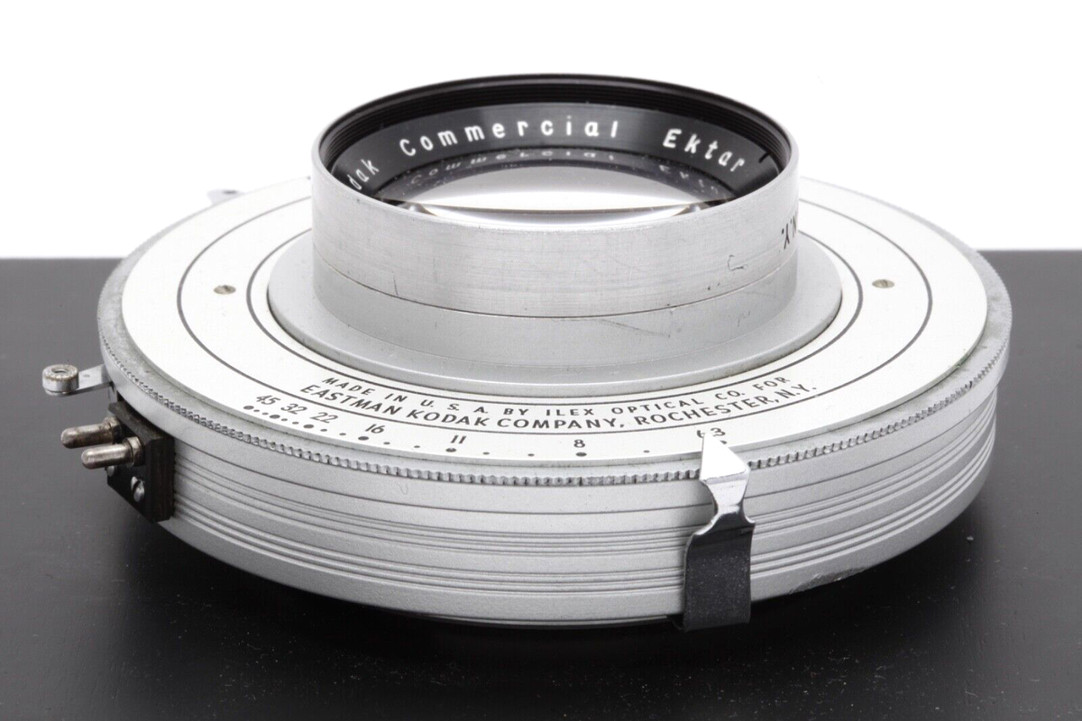 Kodak 8x10 10 in f6.3 Commercial Ektar Large Format Lens #45299 | eBay