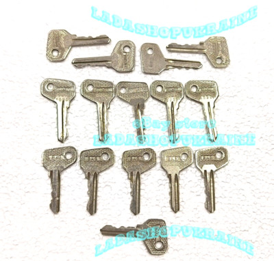 15x Car Door Key For Collection LADA  Llave de puerta de coche para colección
