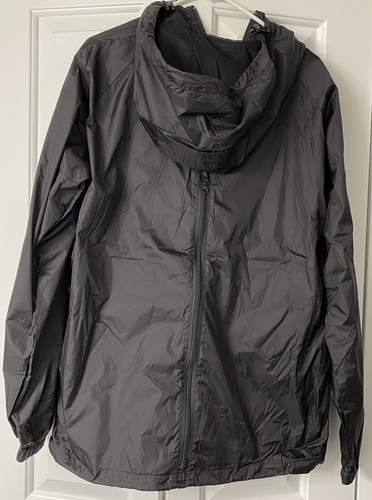 10 Deep Triple Zip Shell Jacket Black Size XL - Picture 2 of 9