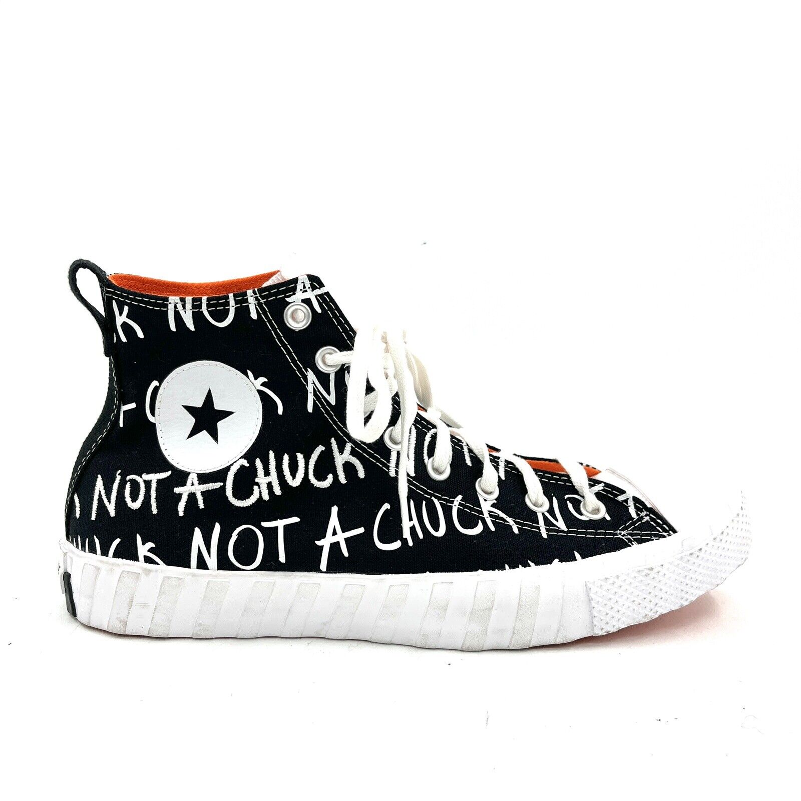 Converse Not A Chuck 70 Hi UNT1TL3D Sneakers 166502C Black White 