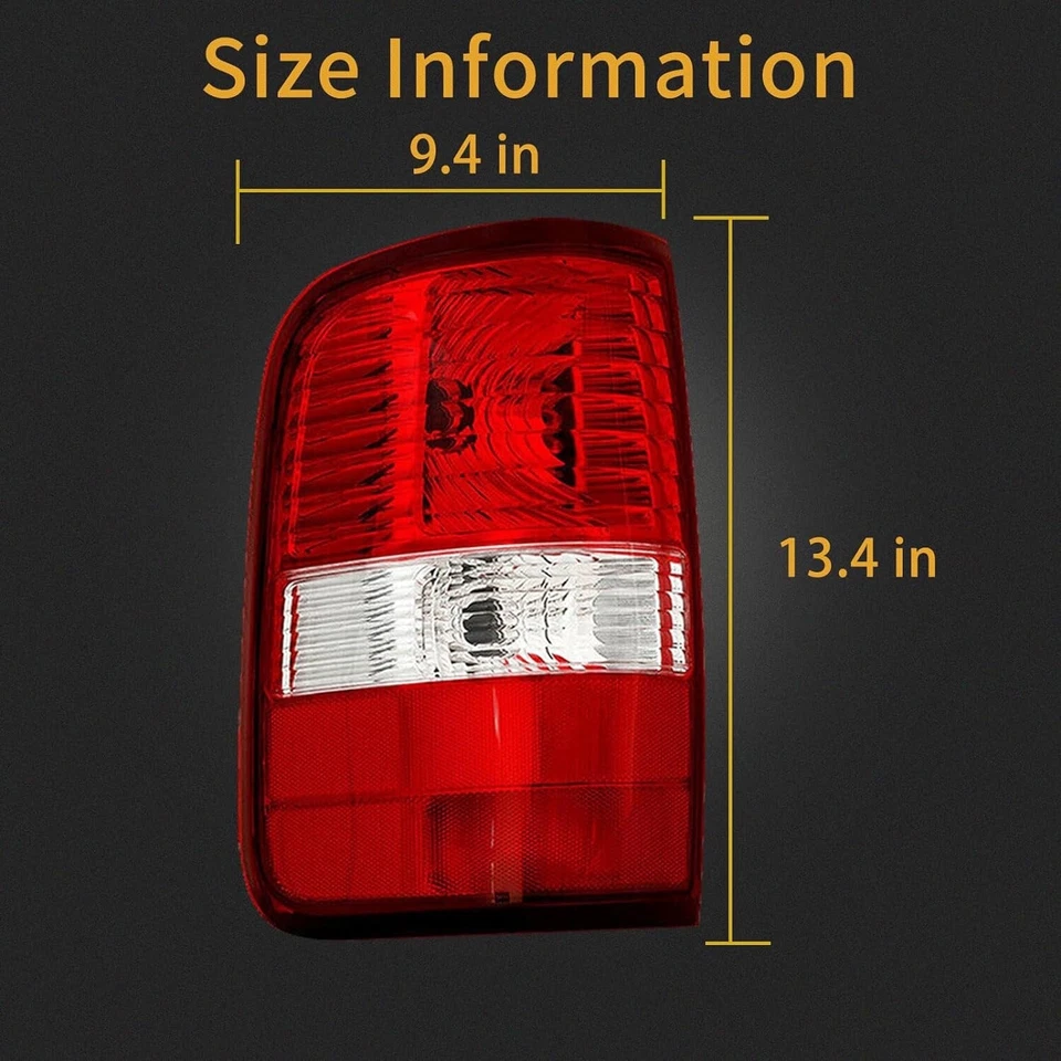 Luces traseras aptas para Ford F150 F-150 2004 2005-2008 luces de freno traseras izquierda+derecha Foto 3 de 4
