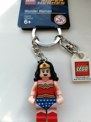 lego wonder woman keyring