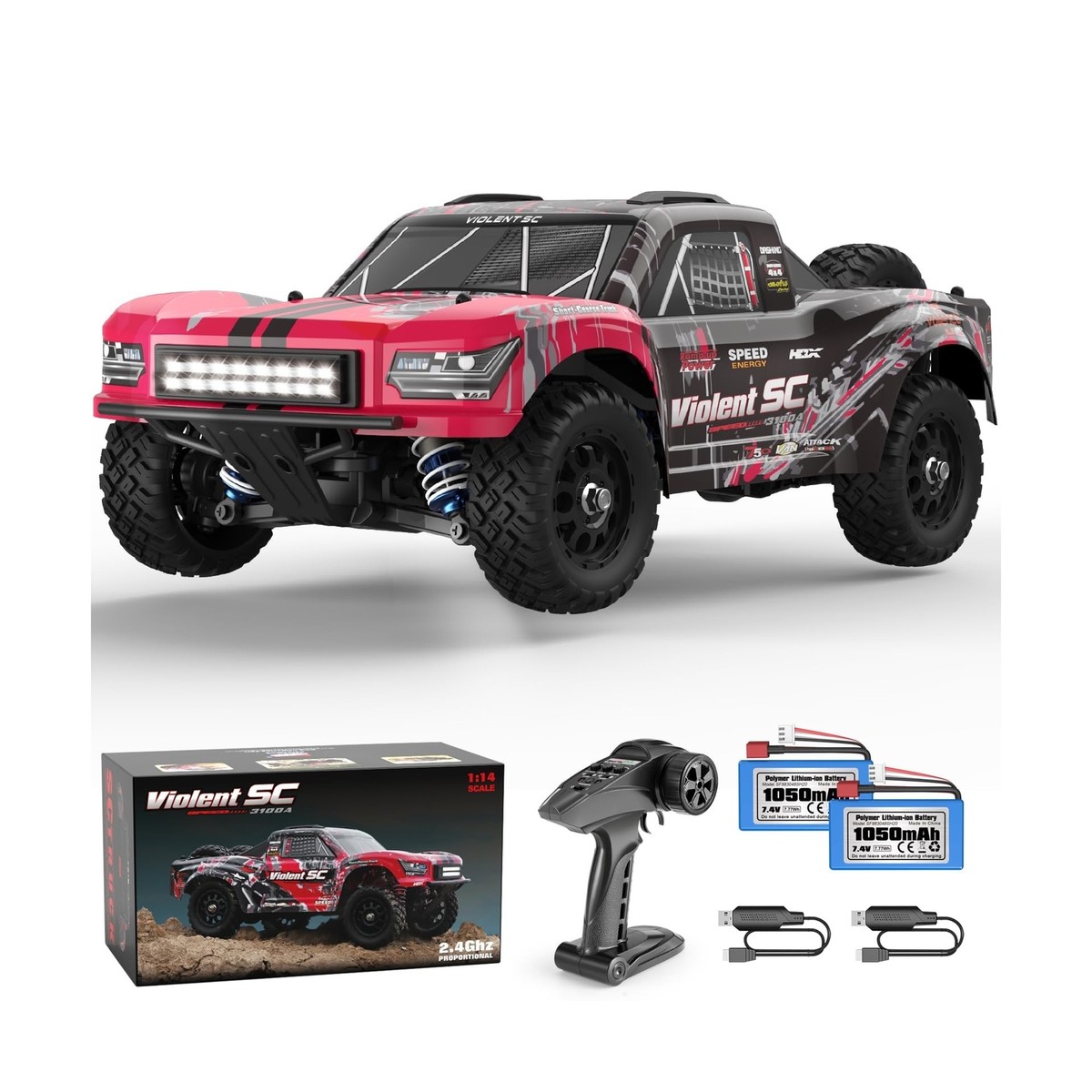 HAIBOXING 3100A 4X4 Off-road Brushless RC Trucks 1 14 Scale