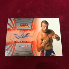 2010 Tristar DOUG WILLIAMS Auto TNA The New Era MMA  @JY28