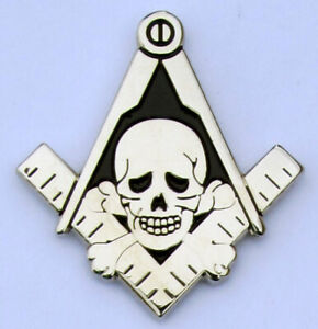 Masonic Police Badge Shield Square & Compasses Lapel Pin Mason Freemason SCA 