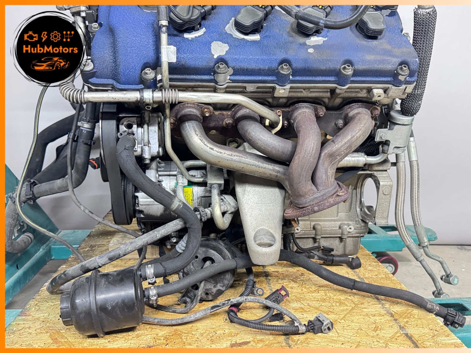 2003-2017 MASERATI QUATTROPORTE 4.2L V8 RWD COMPLETE ENGINE MOTOR 130k OEM