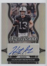 2024 Panini Prizm Significant Signatures Hunter Renfrow #SS-HRW Auto 1my2