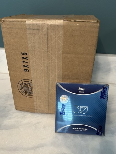 2025 Topps MLS 30° Anniversario Collezione Sigillato in Fabbrica ✅ In Mano ✅ Scatola - Foto 2 di 4