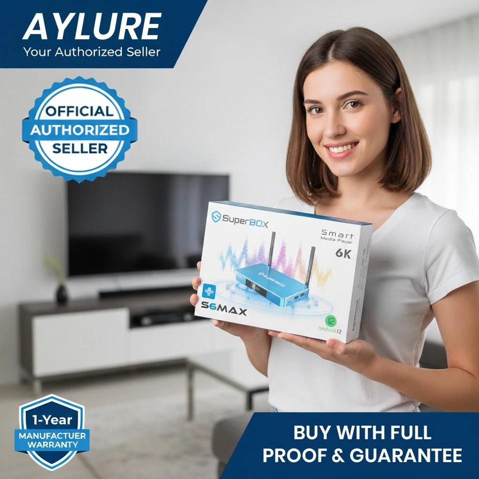 SuperBox S6 Max 6K Android 12 TV Box – Dual Band WiFi 6 | Authorized Distributor - Image 2 of 4