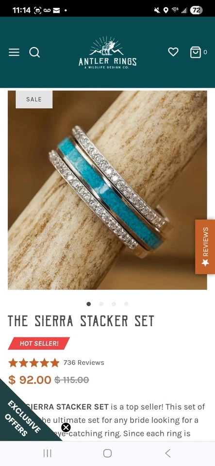 Anillos de boda Lux Grand Sierra Foto 3 de 4