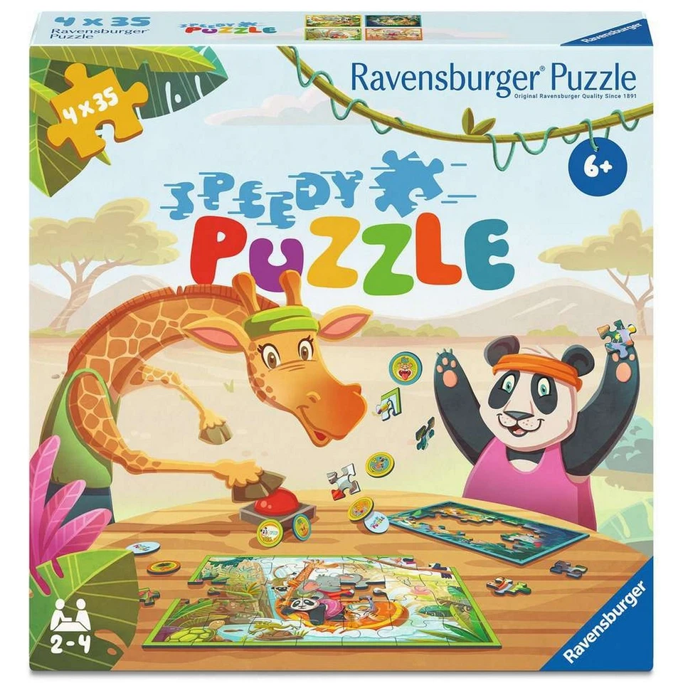 Ravensburger 04171 Speedy Puzzle Teileanzahl 4x35 - Bild 1 von 1