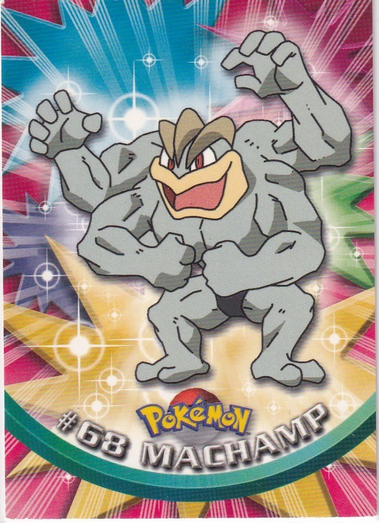 Topps Pokémon カメール ホログラムカード Topps Machamp Pokémon TCG