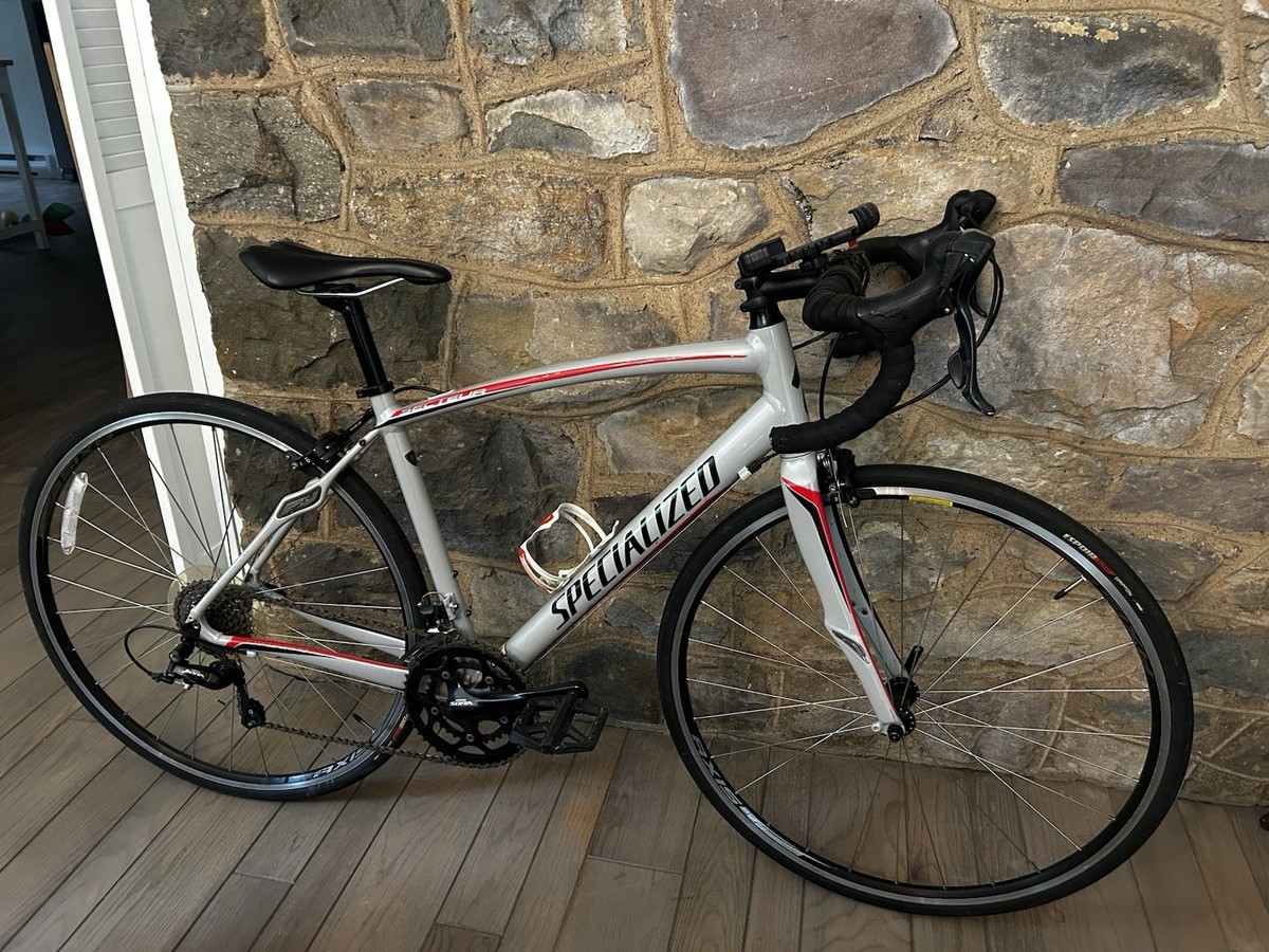 SPECIALIZED SECTEUR SPORT アルミロードバイク18段ギア Specialized Secteur Sport Road Bike 54cm 700C Silver Red Aluminum