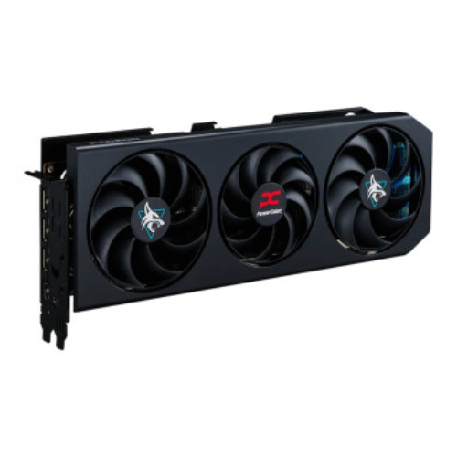 BUNDLE Video Card PowerColor Hellhound RX 9070 XT 16GB GDDR6 RX9070XT16G-LOC - Picture 2 of 7