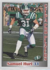 2012 Jogo CFL CFLPA Pro Players Sam Hurl #39 z9k