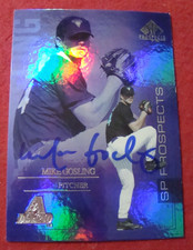 MIKE GOSLING SIGNED 2004 UPPER DECK SP PROSPECTS BASEBALL CARD ARIZ DIAMONDBACKS