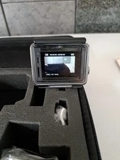 GoPro Hero + Plus LCD Gray in Waterproof Case TESTED WORKING Lots Of Accessories