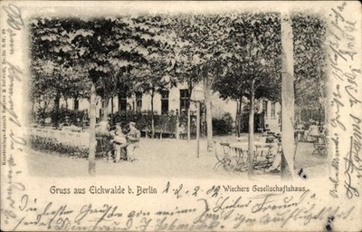 Ak Eichwalde in Brandenburg, Wiechers Gesellschaftshaus - 11621256