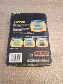 TENNIS NINTENDO (NES) PAL-B-FAH sans notice 