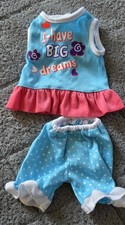 18" doll sleepwear Fits American Girl My Life Our Generation Dolls