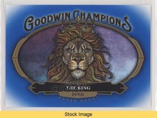 2020 Upper Deck Goodwin Champions Horizontal Royal Blue Lion The King READ y0i