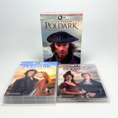 Poldark: Season 1-5 Complete  DVD New Set (15 discs) - Fast Shipping