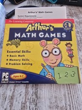 Arthur s Learning Series Math Games PC Windows Ages 4 7 EUC