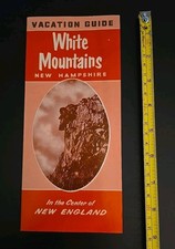 The White Mountains New Hampshire Vintage Vacation Guide Brochure 1967