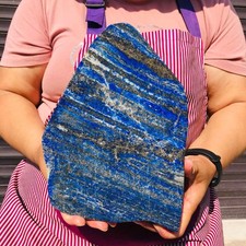 11.55LB Natural Rock Lapis Lazuli Quartz crystal mineral specimen healing 2388