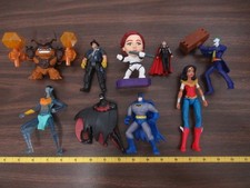 McDonald's Happy Meal Other fast food toys lot of 9 Disney DC Batman Marvel