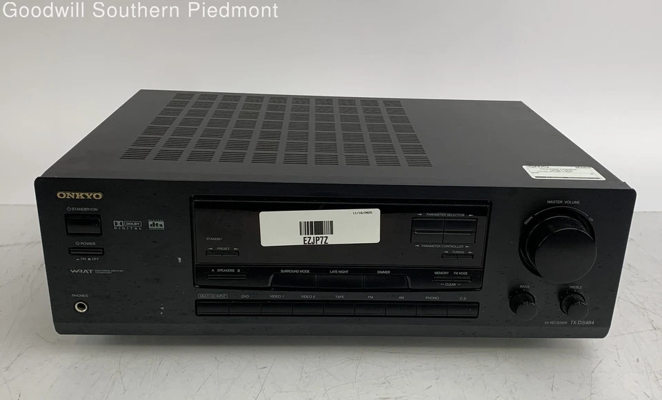 Onkyo TX-DS484 AV-Receiver - getestet