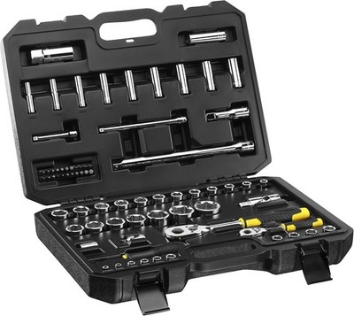 Stanley STMT82831-1 kompakter und robuster Koffer mit Metallverschlüssen - 72er Set