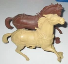 Marx 1960s Larger Scale Wagon Horses