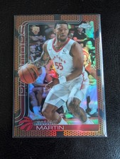 2025 Topps Chrome Basketball Border Orange Alijah Martin No. 290 Rookie Card