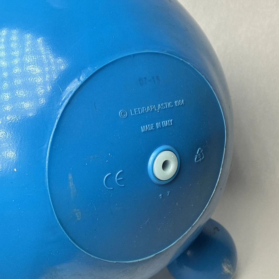 Rody Blue/ Yellow Inflatable Horse Ride On Ledraplastic Italy 1984 Kettler - Image 4 of 4