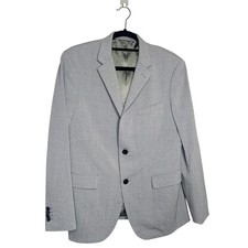 Theory Men  s Blazer Double Button Gray Size 40S