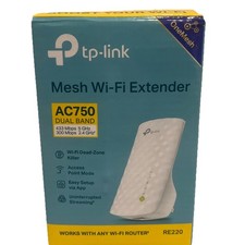 New TP-LINK AC750 Dual Band Mesh WiFi Extender