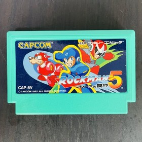 Rockman 1 2 3 4 5 6 Nintendo Famicom Capcom Japanese Version Mega Man Rare