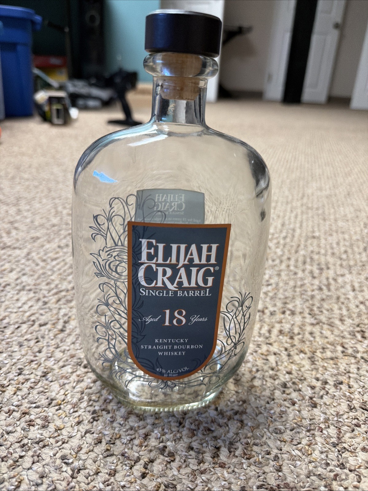Old style Elijah Craig 18 Year Bottle