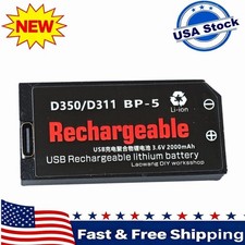 2000mAh USBC Rechargeable Battery For SONY Discman D-350 D-311 BP-5
