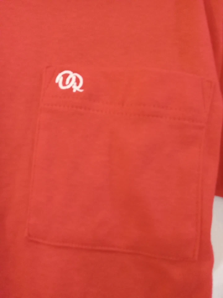 Camiseta roja Oscar De La Renta vintage años 80 mujer stock muerto hombreras  Foto 2 de 4