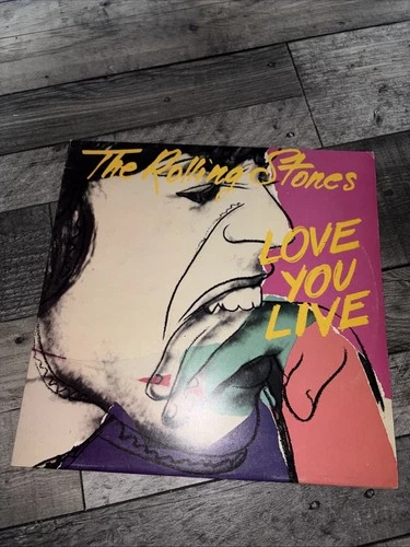 The Rolling Stones - Love You Live - 12” Vinyl Record LP - 1977 UK 1st Complete