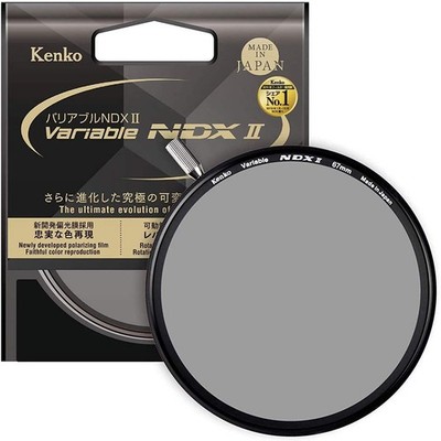 Kenko Variable ND Filter Variable NDX II 67mm Variable ND2.5-ND450 Detached Typ