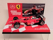 CHAMPION SERIES 1/43 HOTWHEELS FERRARI F2002 MICHAEL SCHUMACHER CHAMPION 2002
