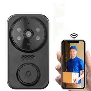 Wireless Remote Video Doorbell for Easy Installation and Family Security